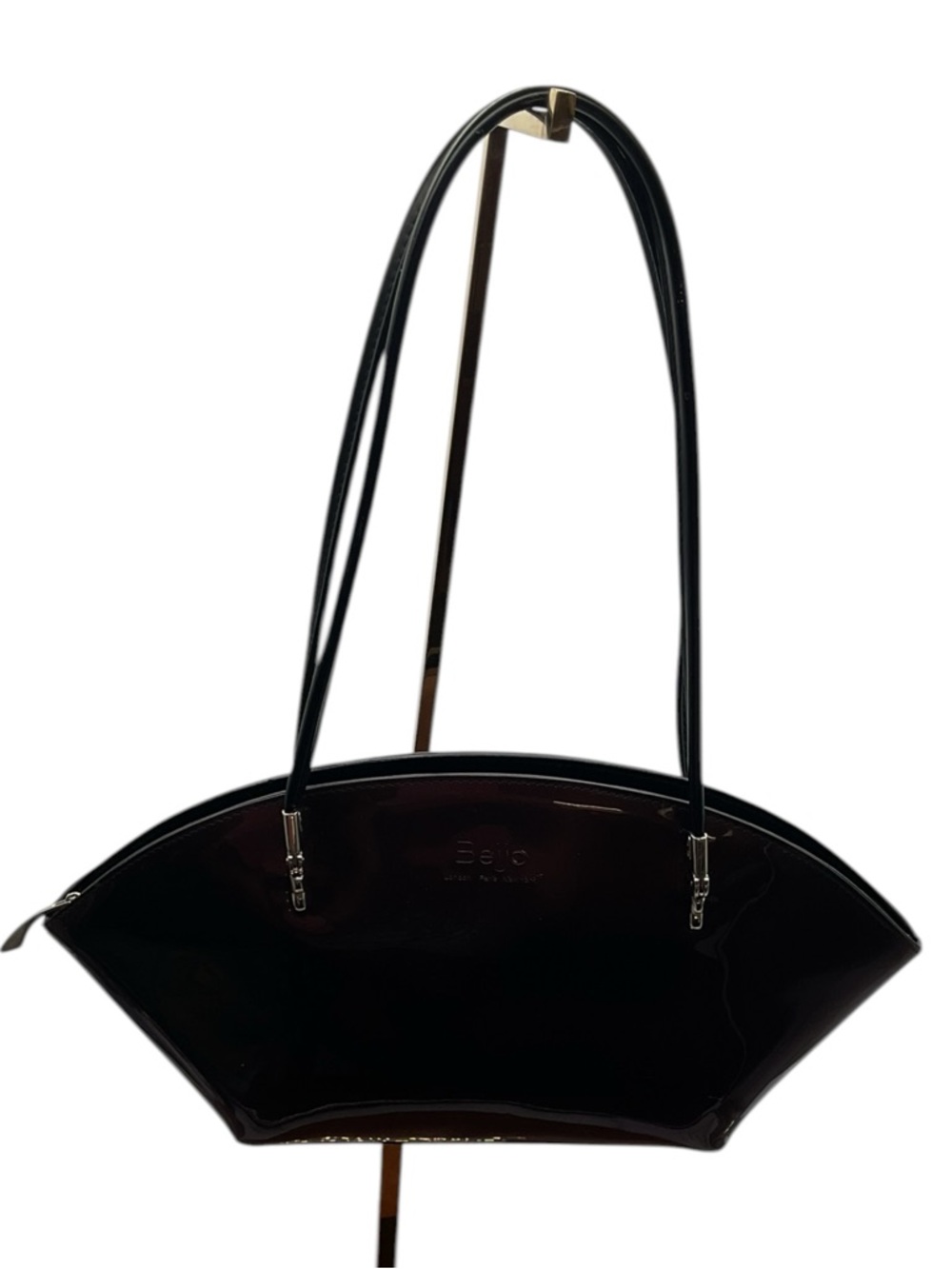 Beijo Over‎ the moon Patent Tote Bag Merlot